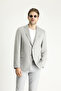 6 Drop Regular Fit Standard Cut Wool Patterned Classic Jacket - 3
