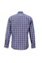 Long Sleeve Slim Fit Slim Fit Plaid Sports Cotton Shirt - 2
