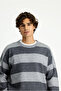 Crew Neck Regular Fit Knitwear Sweater - 2