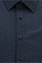 Long Sleeve Slim Fit Slim Fit Printed Cotton Shirt - 3