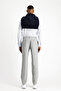 7 Drop Slim Fit Slim Fit Lycra Pleated Classic Fabric Trousers - 5