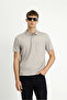 Regular Fit Cotton Embroidered Pocket Polo Neck T-Shirt - 3