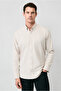 Long Sleeve Slim Fit Button Collar Cotton Easy Ironing 4 Seasons Oxford Shirt