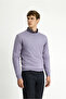 Crew Neck Regular Fit Wool Knitted Sweater - 5