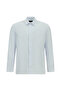 Long Sleeve Slim Fit Slim Fit Printed Cotton Shirt