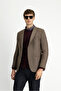 Slim Fit Dobby Wool Classic Jacket - 5