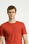 Crew Neck Slim Fit Slim Fit Single Jersey Cotton T-Shirt - 4