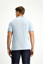 Polo Neck Slim Fit Embroidered 100% Cotton T-Shirt - 4
