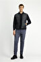 Slim Fit High Collar Zippered Quilted Sports Vest - 2