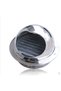 60MM 60 Mm ~ 200 Mm Stainless Steel Exhaust Hood, Wall Vent Cap, Air Vent Bull Nose Bathroom Extract - 6