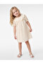 Short Sleeve Cotton Polka Dot Baby Collar Dress