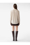 Viscose Long Sleeve Classic Collar Buttoned Striped Shirt - 2