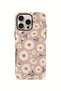 iPhone 16 Pro Vorian Double Layer Case Daisy Mocha Garden