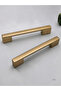 New Nelgis 96-128 mm Matte Gold Furniture Drawer Cabinet Handle 1St Grade Heavy Metal Premium Matte Handle - 7