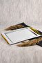 Kuzey Gold 18/10 Stainless Steel Tea Coffee Serving Tray