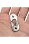 MTSPACE 20pcs/Set Picture Hangers 44mmX16mm Metal Keyhole Hanger Fasteners for Picture Photo Fram... - 6