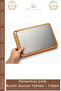 # Presentation Board Kitchen Chef Type Hygienic Durable Aesthetic Wooden Stainless Steel Cutting Presentation Board