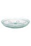 Mint Green Plastic Plate with Patterned Ø25.7cm