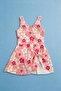 Floral Patterned Girls' Panty Swimwear