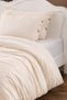 Wexsa Series Cotton Washable Fabric Single Duvet Cover Set Without Sheets 160X220Cm Duvet Cover 1 Piece, 50X70Cm Pillowcase 1 Piece