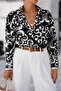 Women's Patterned Stylish Shirt - 2