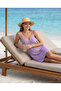 Summer Bohemian-Inspired Deep Backless Knitwear Mini Dress, Beach Dress - 3