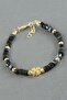 Mixed Figured Cube Crystal Bracelet - Green
