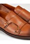 Italian Style Internal and External Natural Leather Men's Shoes Tan T12045 - 4