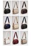 Stylish and Elegant Crossbody and Shoulder Bag with Wide Adjustable Strap, Suitable for Daily Use (Width 24 cm Length 18 cm) - 2