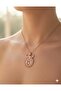 Velvet Copper Taurus Sign Copper Necklace Handmade Boho Spiritual Gift - 3