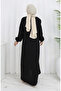 Muslin Dress 6050-01 Black - 6