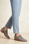 Darlene Real Leather Women's Summer Boots Mink Suede Velcro - 3