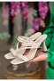 Sarax Skin Skin Heeled Slippers - 3