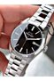 Silver-Black Color Steel Band Steel Case Men's Wristwatch with Calendar 2477Mr - 4