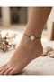 Seashell Anklet, Waterproof Foot Bracelet, Gift Women's Anklet, Adjustable - 3