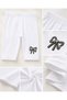 Girls' Triple Leggings Set Casual Girls' Capri Leggings Bow Detail Cotton Underwear 1-8 Years 3 Pieces - 4