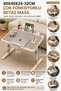 Multi-Purpose Foldable Table with Adjustable Height Laptop Work Desk & Dining & Picnic Table & Kids Table - 2