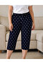 Soft Premium Modal Textured Plus Size Capri Pajama Bottoms – Breathable, Stretchy Elastic, Comfortable Fit, All-Day Comfort + 🎁   Gift Socks