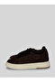 Orevıa Women's Shiny Stone Detailed Thick Sole Lace-Up Comfortable Daily Use Sneaker - 6