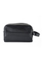 Genuine Leather Black Men's Handbag - Travel Bag - Cosmetic Bag - Shaving Bag - 3