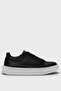 Men's Black and White Genuine Leather Sneaker – Timeless Elegance and Premium Comfort
