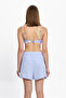 Women's 100% Cotton Short Beach Shorts with Pockets 25Pl10St - 6