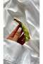 Patterned Banana Buckle 11 cm Women's Hair Accessory - 6