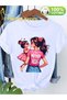 Best Mother Super Power Mother-Daughter Combination T-Shirt (This Is a Single Product, the Combination Can Be Made, Prices Are Separate)
