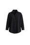 Women's V-Neck Flowy Oversize Modal Shirt - 3