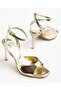 İremsu Ankle Strap Single Strap Women's Heeled Shoes Gold - 3