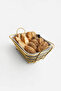 Multi-Purpose Premium Gold Detailed Jute Woven Straw Basket - 3