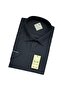 Men's Classic Wide Cut Plain Short Sleeve Cotton Shirt - 2