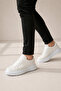 Jy507 Dara Lace-Up Leather Men's Casual Sneaker Shoes Cbt White - 3