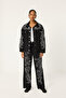Embroidered Jacket and Pants Set - 4